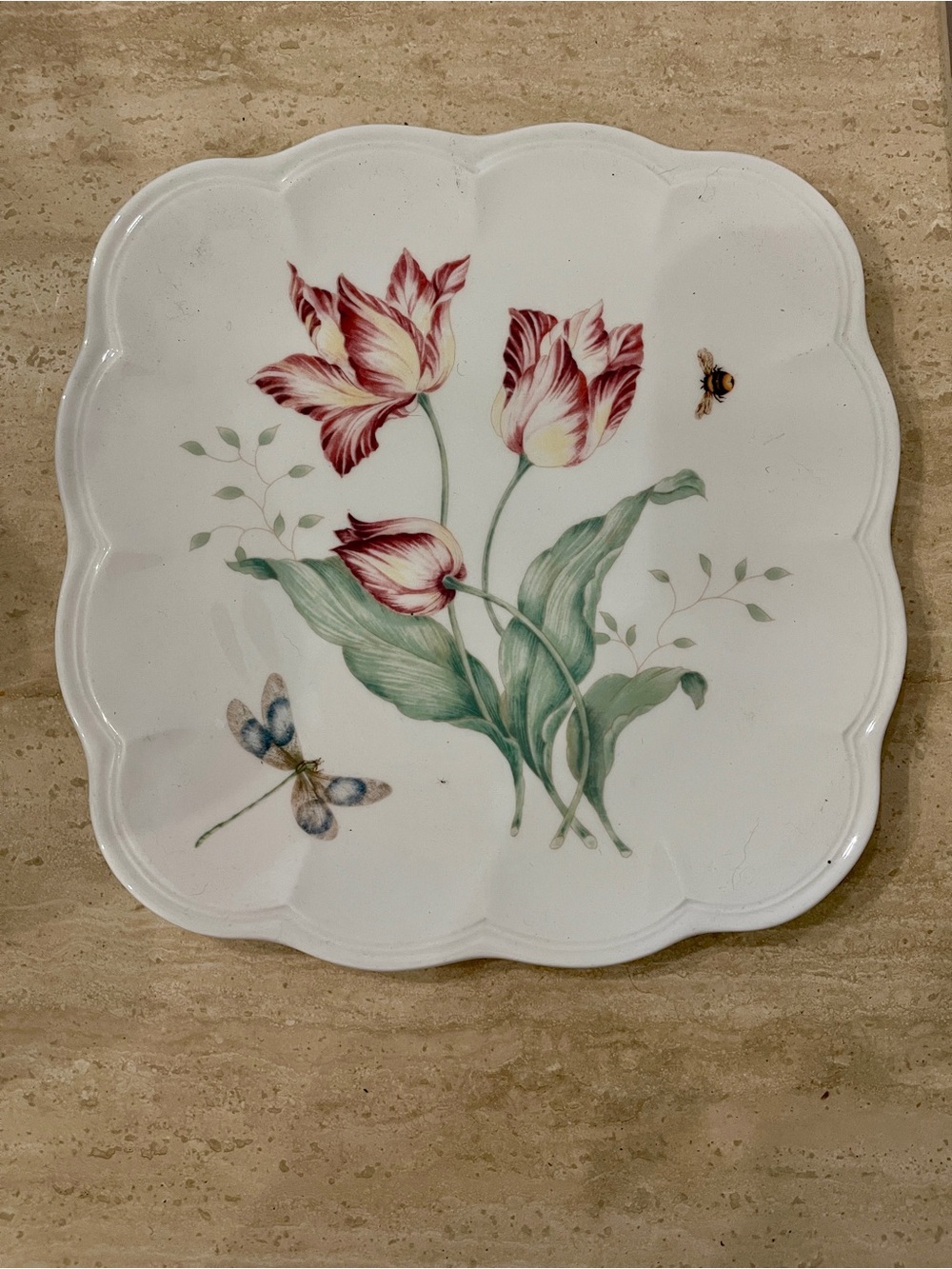 Lenox Butterfly Meadow accent plate